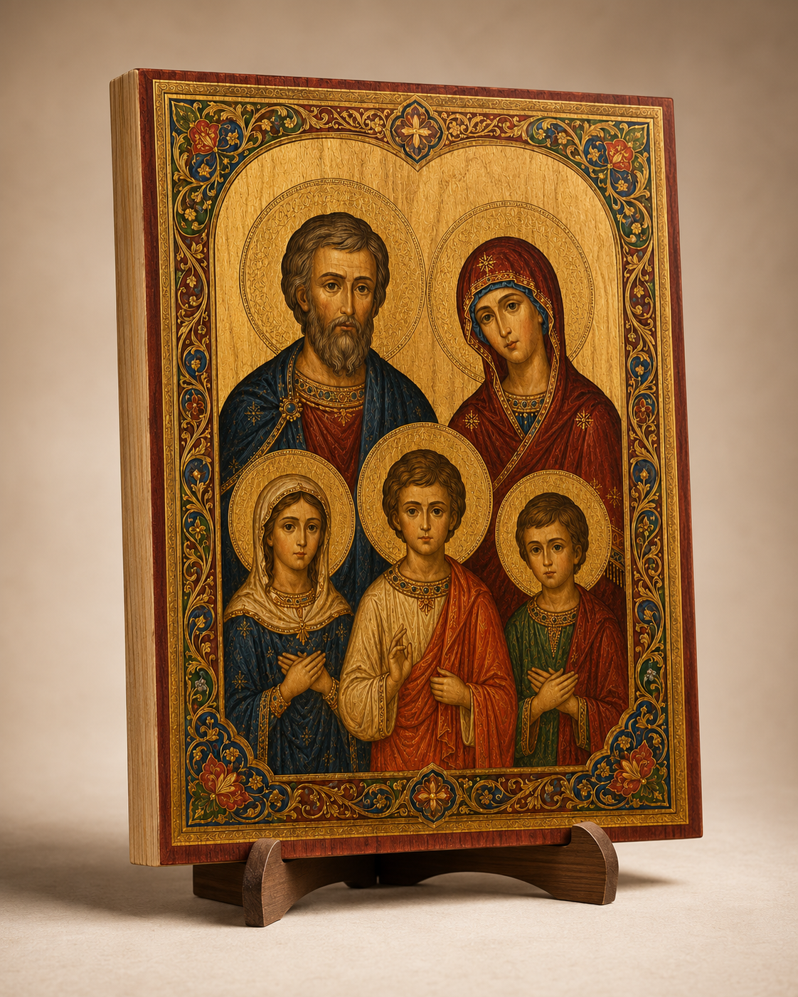 Familienikone 13 × 9 cm