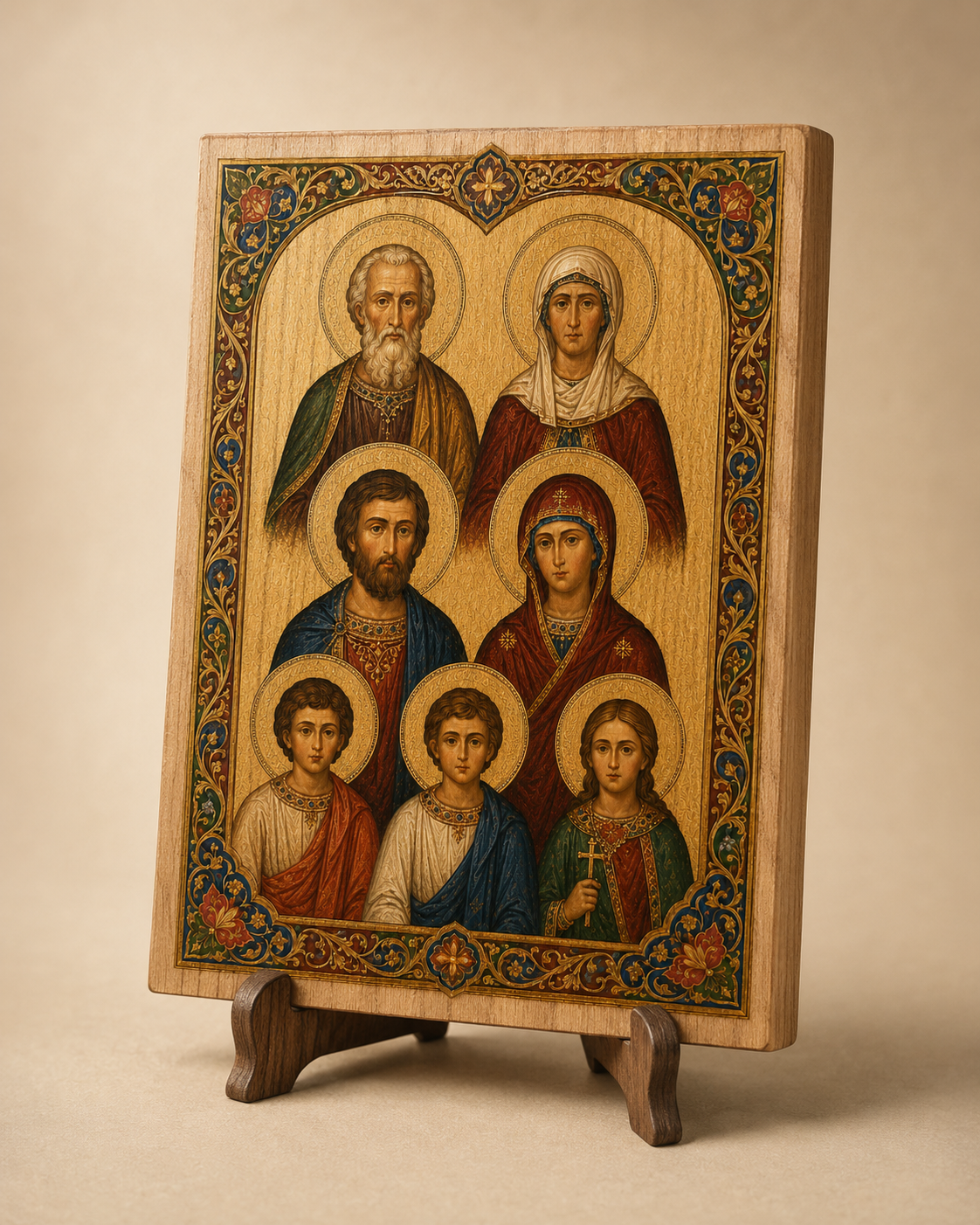 Familienikone 13 × 9 cm