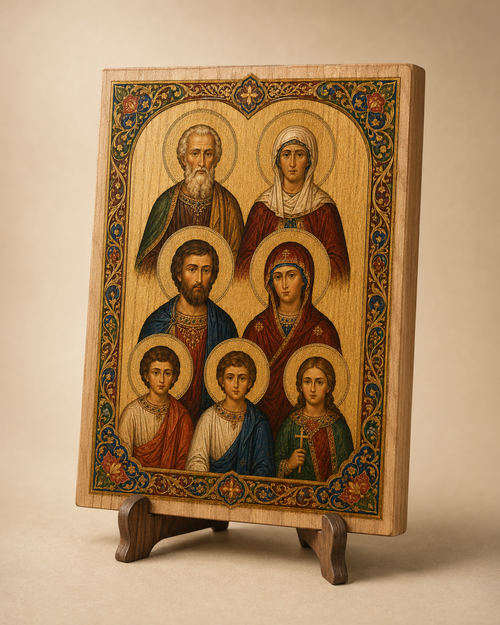 Familienikone 13 × 9 cm