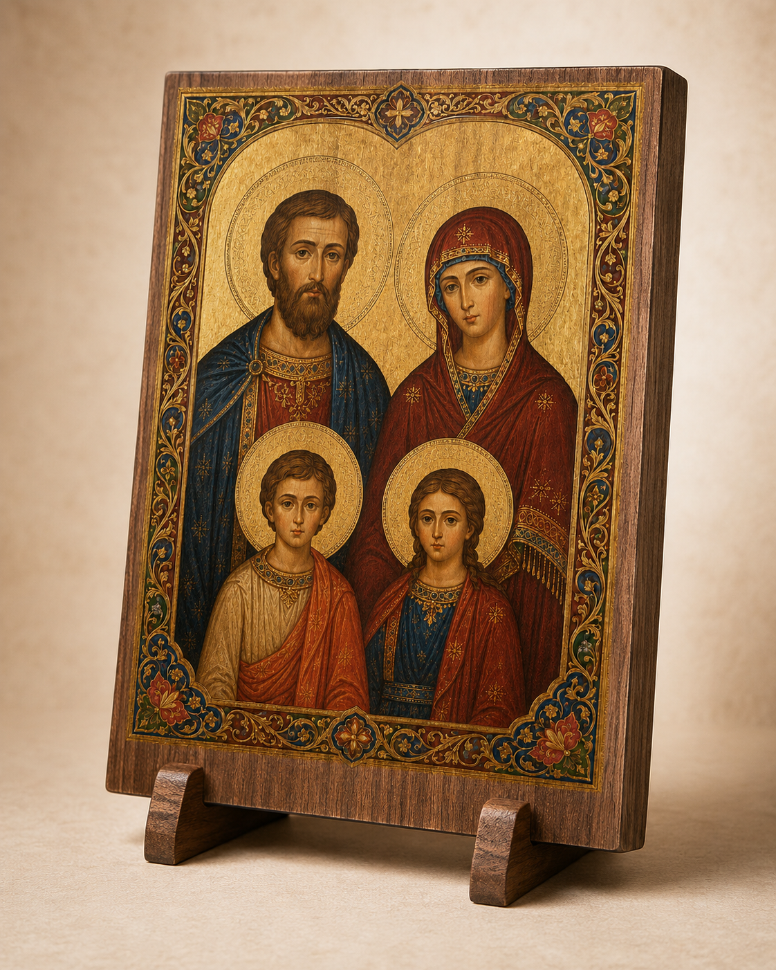 Familienikone 13 × 9 cm
